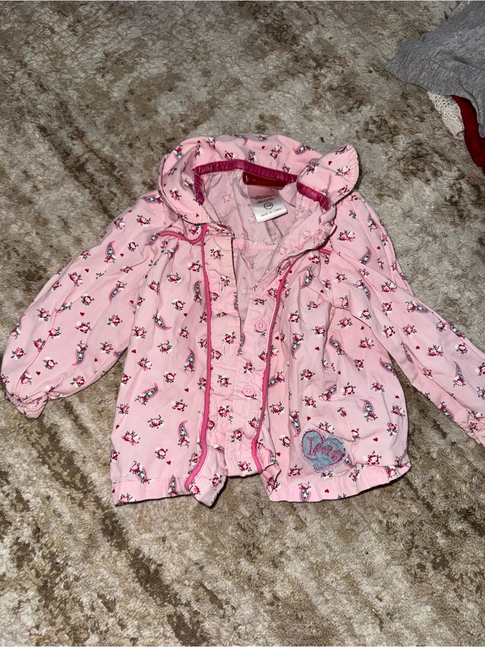 Vintage Levi's Pink Floral Button Up